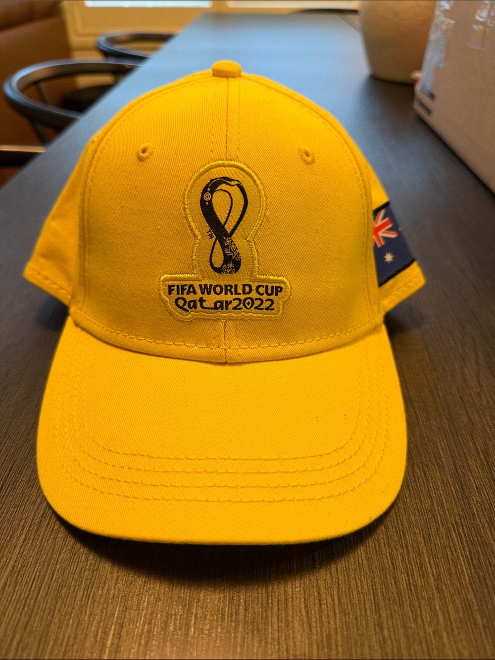 FIFA World Cup Qatar 2022 - Australia Yellow Baseball Cap